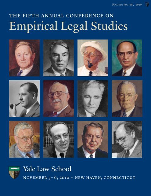 Program - Yale Law School - Yale University