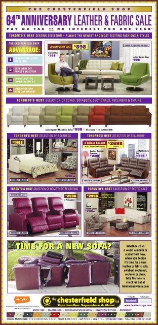 View Flyer The Chesterfield Shop