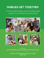 FAMILIES GET TOGETHER - Access Alliance