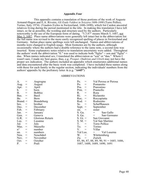 Appendix 4 - 154 KB - Cardon Families Organization