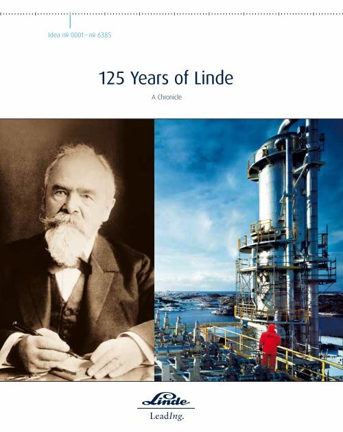 The complete history of the development of The - The Linde Group