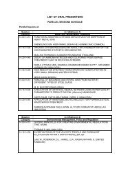 PARALLEL SESSION F - School of Chemical Engineering, USM