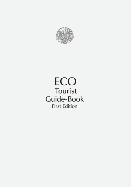 Tourist Guide-Book - Economic Cooperation Organization