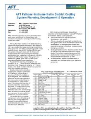 AFT Fathom Instrumental in District Cooling System Planning ...