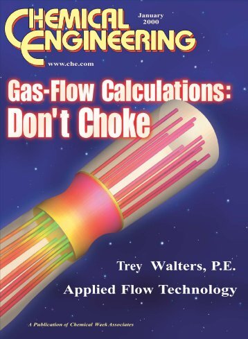 Gas Flow Calculations: Don't Choke - Applied Flow Technology