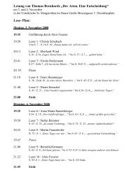 Leseplan Der Atem 2008.pdf - Passauer Thomas Bernhard Freunde