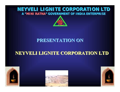 neyveli lignite corporation ltd neyveli lignite corporation ltd ...