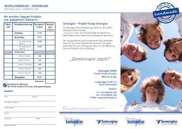 Flyer von Young Semcoglas