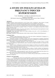 a study on insulin levels in pregnancy induced hypertension