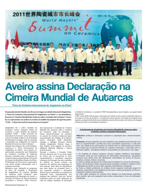 ediÃ§Ã£o em pdf - CÃ¢mara municipal de Aveiro
