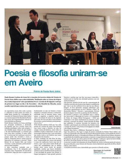 ediÃ§Ã£o em pdf - CÃ¢mara municipal de Aveiro