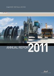 2011 Annual Report - Discovery Metals Limited