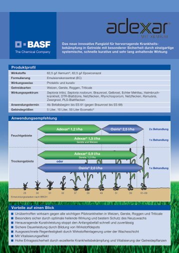 Produktblatt Adexar - BASF Pflanzenschutz Ãsterreich