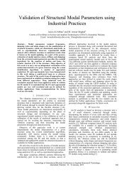Validation of Structural Modal Parameters using Industrial ... - Ibcast