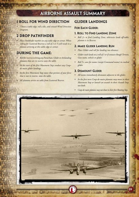 AIRBORNE ASSAULTS - Flames of War