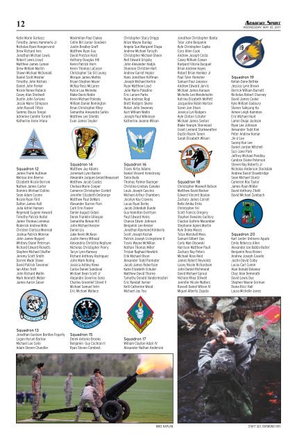 May 25, 2011 (.pdf, 20.8M) - United States Air Force Academy