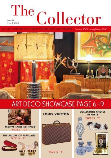 ART DECO SHOWCASE PAGE 6 -9 - The Collector