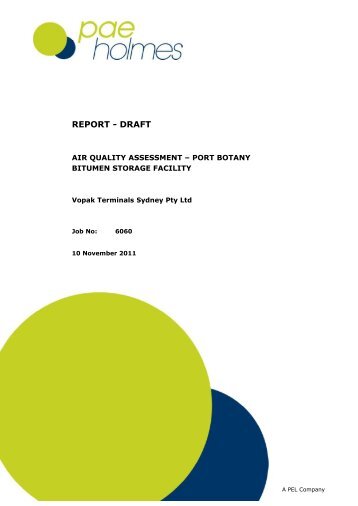 Appendix C - Air Quality Assessment - Sydney Ports