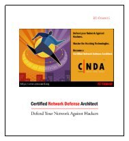 CNDA Brochure - EC-Council