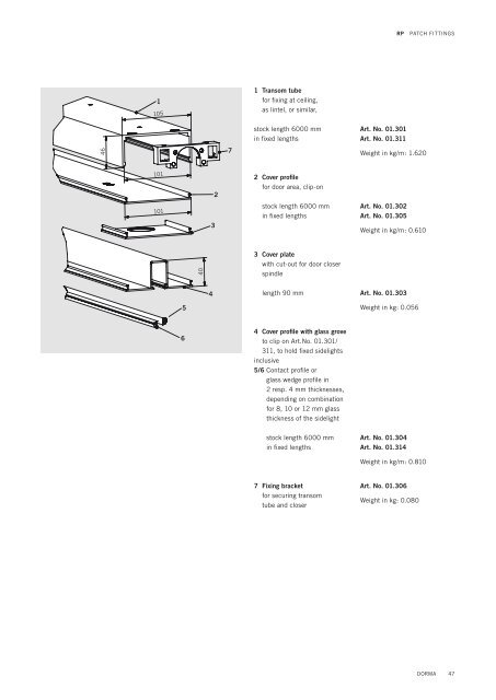 Rp Patch Fittings Double