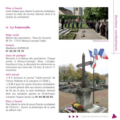 guide des associations - Ville de Moissy-Cramayel