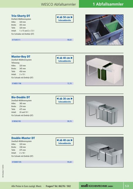 1 Abfallsammler - osdi-kuechentechnik.de