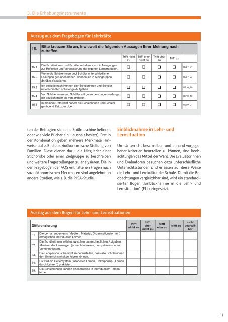 ExtErnE Evaluation von SchulEn - AQS - in Rheinland-Pfalz