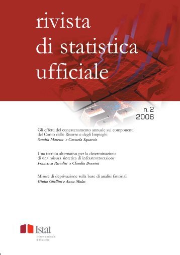 rivista di statistica ufficiale - Istat.it