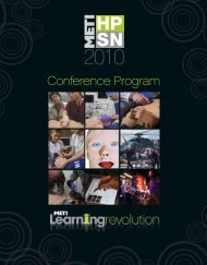 Conference Program - Human Patient Simulation Network