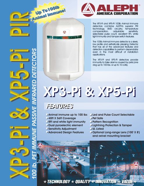 XP3-Pi & XP5-Pi - Aleph-eu.com