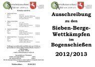 Ausschreibung RWK 2012-2013 Bogen - SSV Alfeld