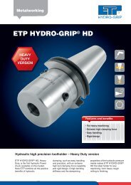 ETP HYDRO-GRIPÂ® HD - Command Tooling Systems