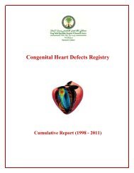 Congenital Heart Defects Registry - the Research Centre Page