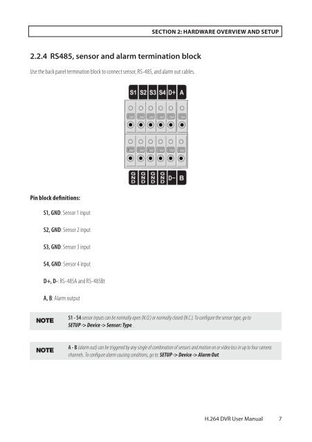 H.264 4/8/16-Channel DVR User Manual - Security Cameras Direct