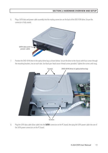 H.264 4/8/16-Channel DVR User Manual - Security Cameras Direct