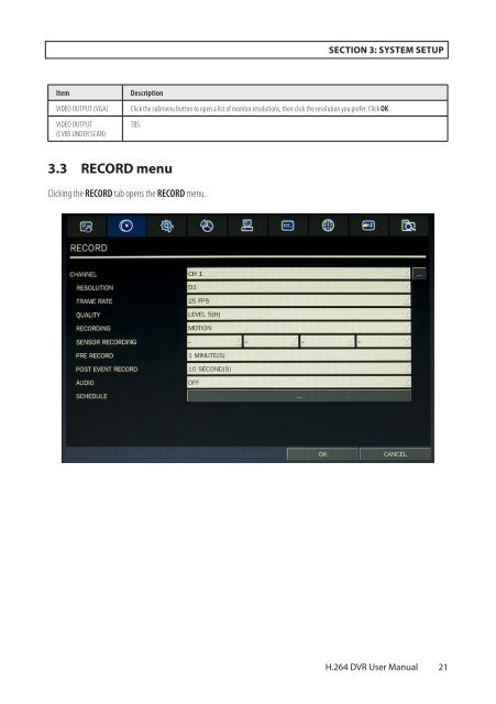 H.264 4/8/16-Channel DVR User Manual - Security Cameras Direct