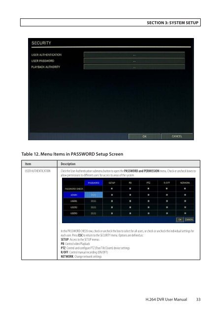 H.264 4/8/16-Channel DVR User Manual - Security Cameras Direct