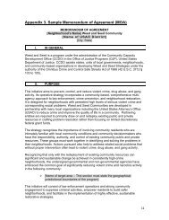Appendix 3. Sample Memorandum of Agreement (MOA)