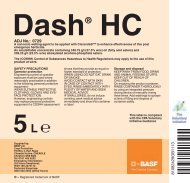 Dash HC - agriCentre UK - BASF