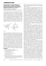 Angew. Chem. Int. Ed - Department of Chemistry