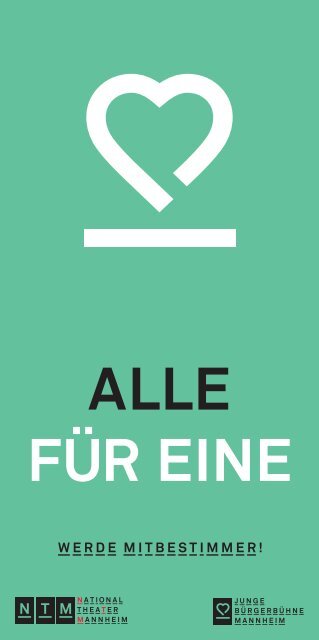 ALLE FÃœR EINE - Nationaltheater Mannheim