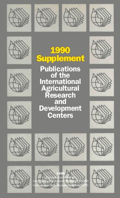 1990 Supplement Publications of the International ... - IRRI books
