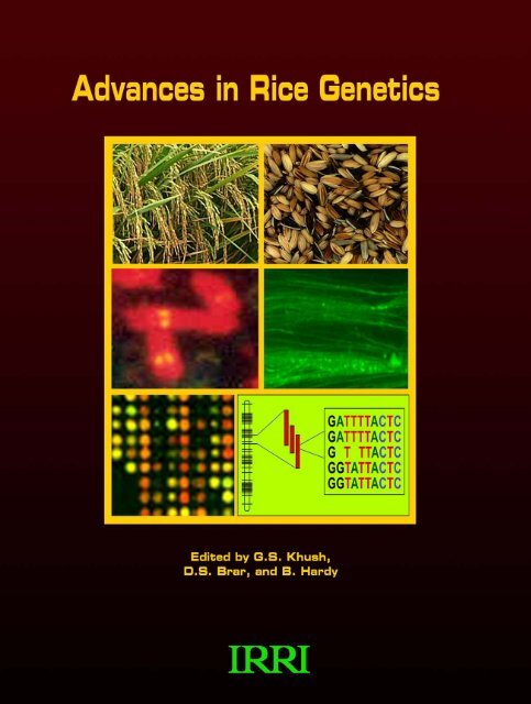 Advances in Rice Genetics - IRRI books - International Rice 