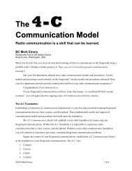 The 4-C Communication Model - IMS Alliance
