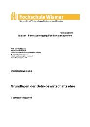 Grundlagen der Betriebswirtschaftslehre - Fernstudium-Infos.de