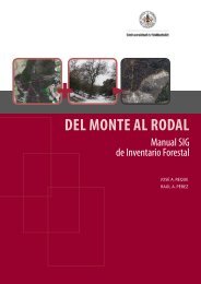 Del Monte al Rodal. Manual SIG de Inventario Forestal - Instituto ...
