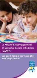 La mesure d'accompagnement en Ã©conomie sociale et familiale