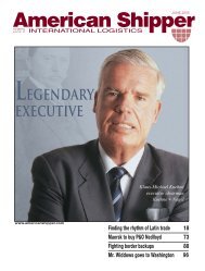 Legendary executive - American Shipper