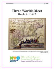 Three Worlds Meet - School Search - New York City Department of ...