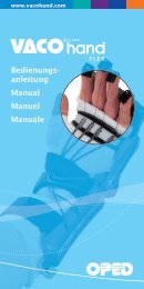 Bedienungs- anleitung Manual Manuel Manuale - VACOÂ®hand